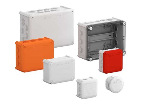 a series junction boxes